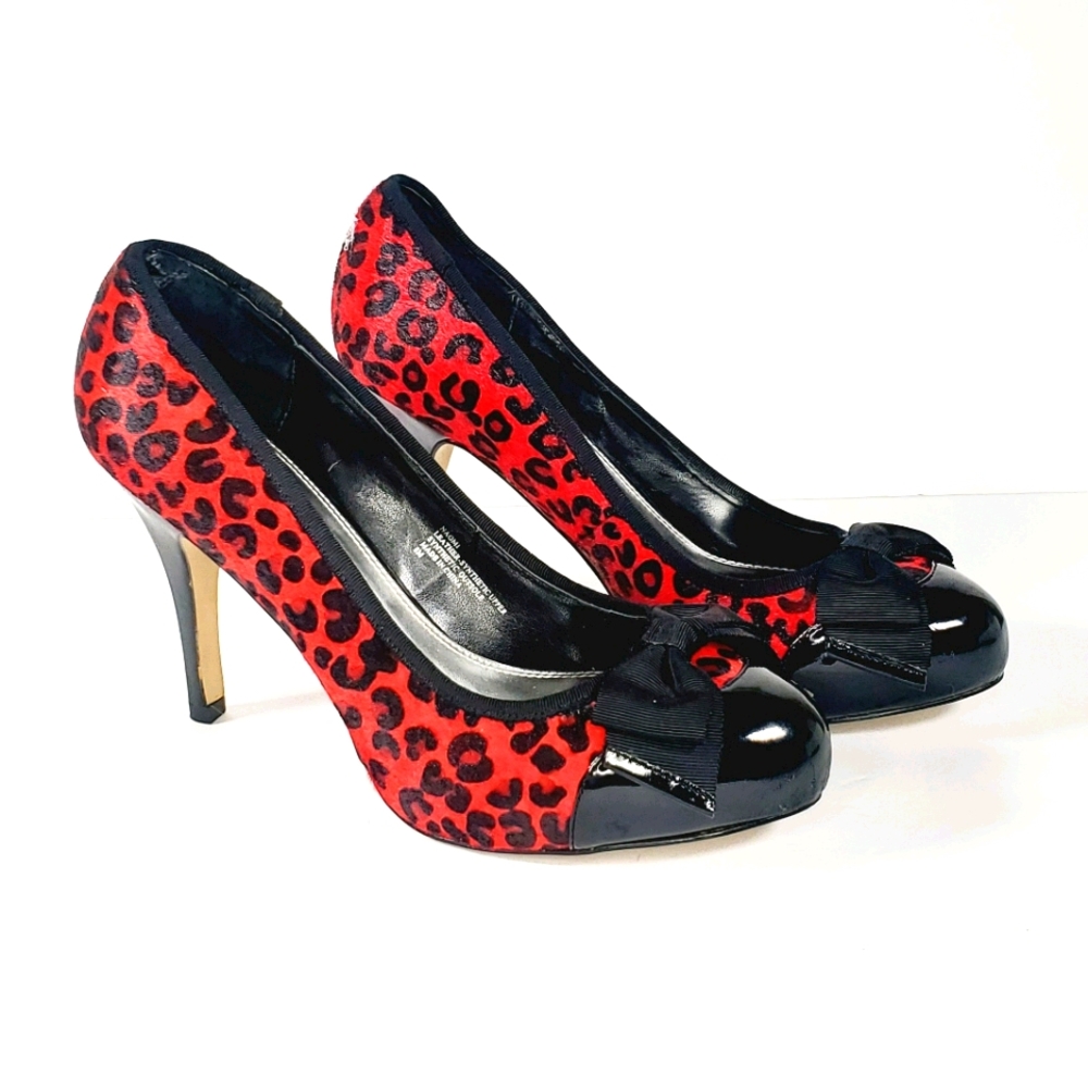 White House Black Market Cheetah Print Pumps (8M)